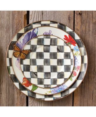 Courtly Check Salad/Dessert Plate