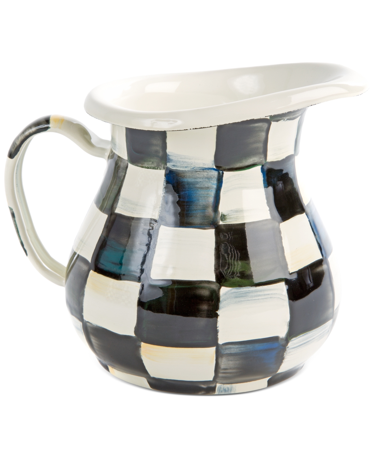 MACKENZIE-CHILDS COURTLY CHECK CREAMER 