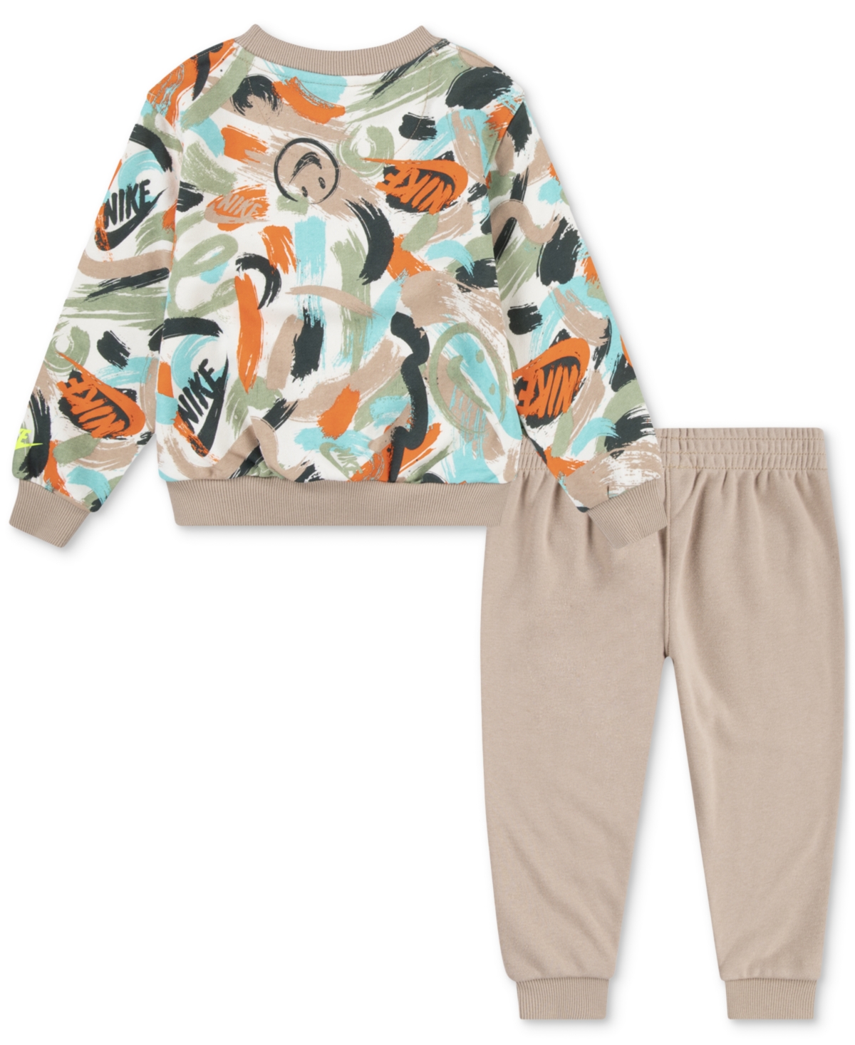 Nike Sportswear Toddler Boys Express Yourself Printed Crewneck Top & Pants, 2 Piece Set - X0lhemp