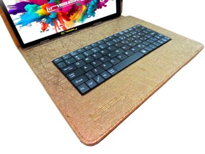 10.1" Tablet Octa Core 128GB Premium Business Bundle with Keyboard case and Modern Briefcase Newest Android 15