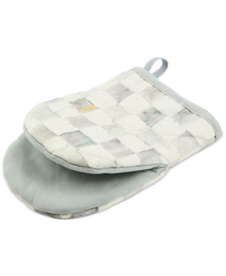 MacKenzie-Childs - Sterling Check Mini Oven Mitt
