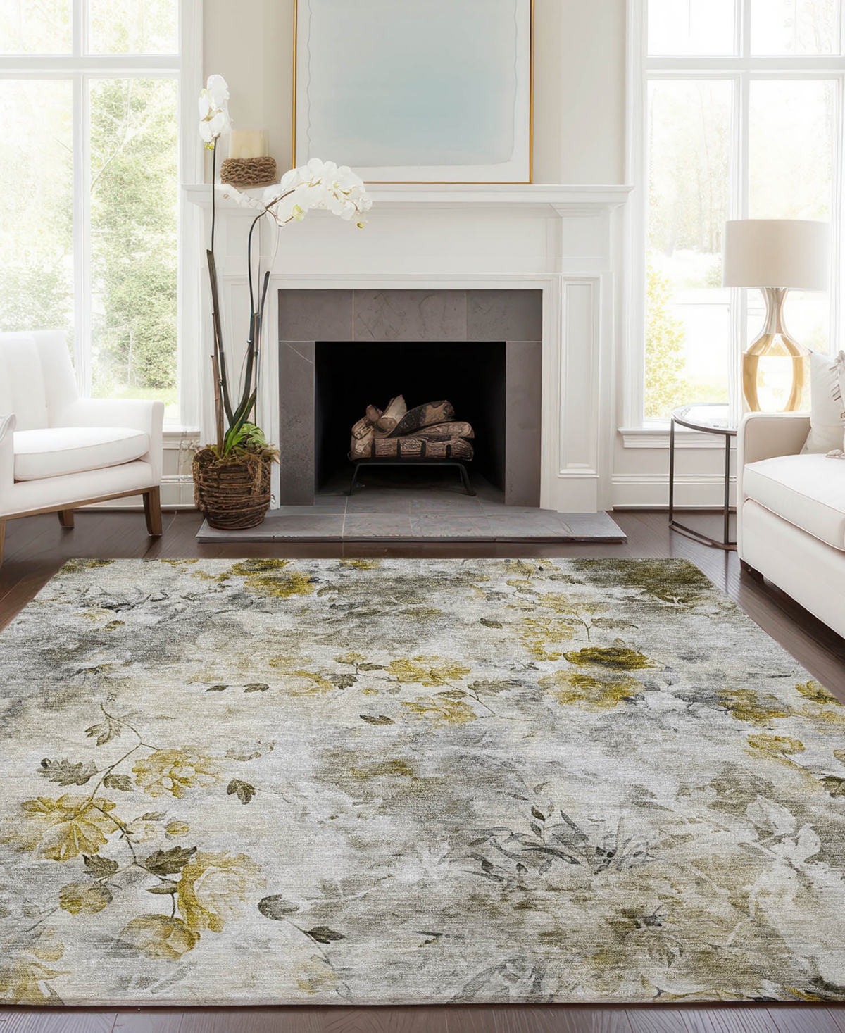 Addison Chantille Acn724 9'x12' Area Rug In Taupe