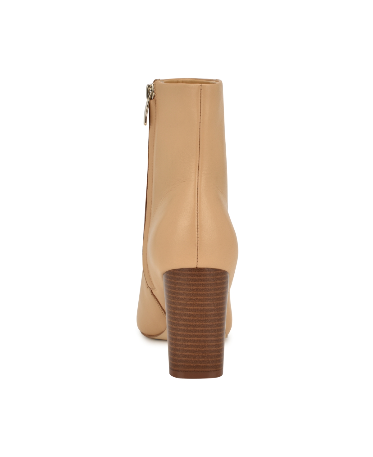 Nine West Women's Plum Block Heel Pointy Toe Dress Booties