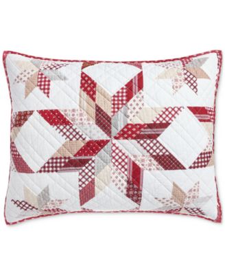 Charter Club - Heirloom Star Cotton Sham, Standard