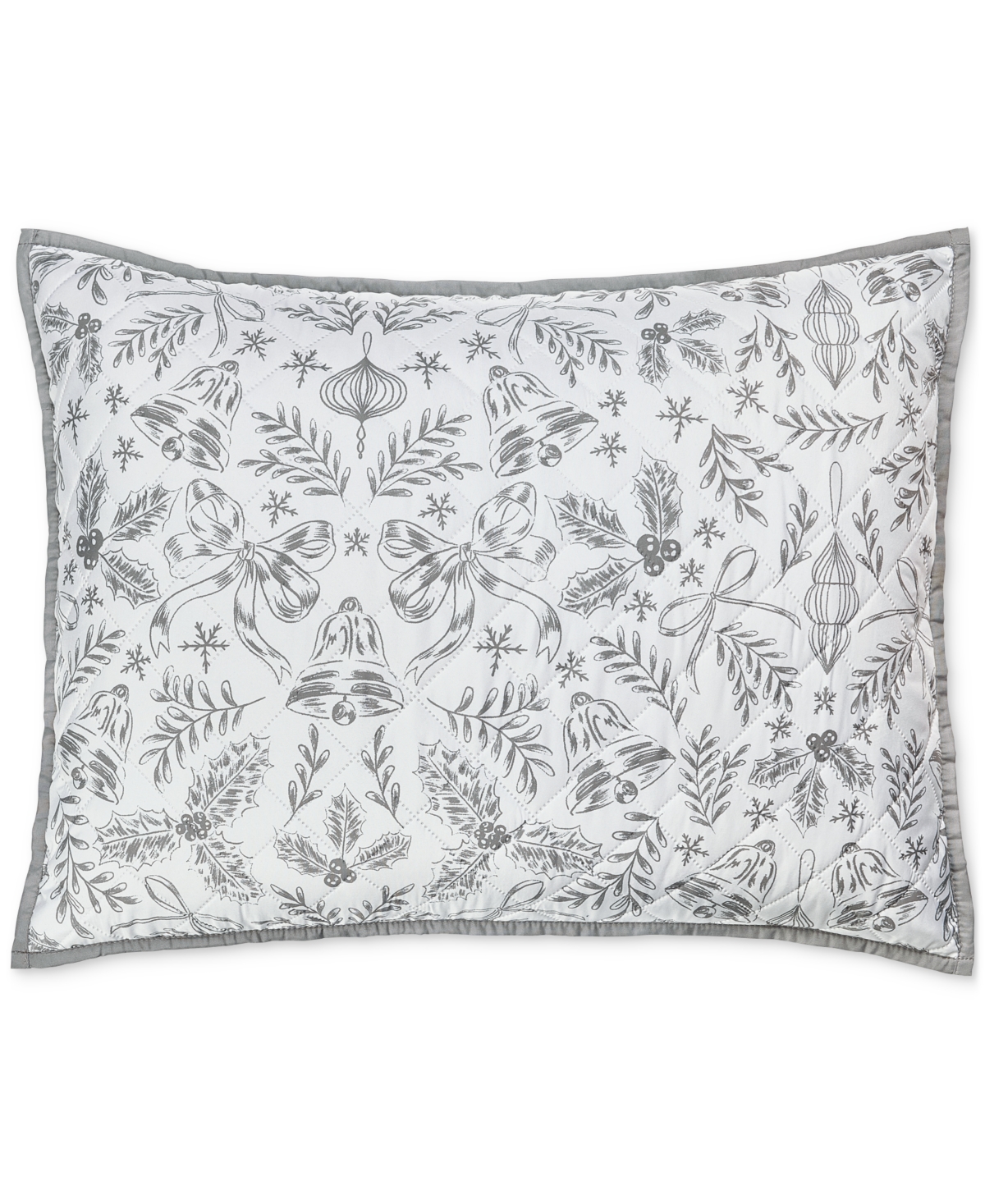 Holiday Lane3-Pc. Quilt Tote Set, Twin, Exclusively at Macy's - Christmas Toile