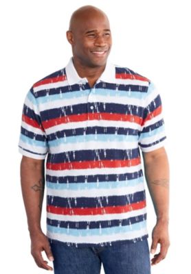 Big & Tall Shrink-Less Classic Cotton Polo Shirt