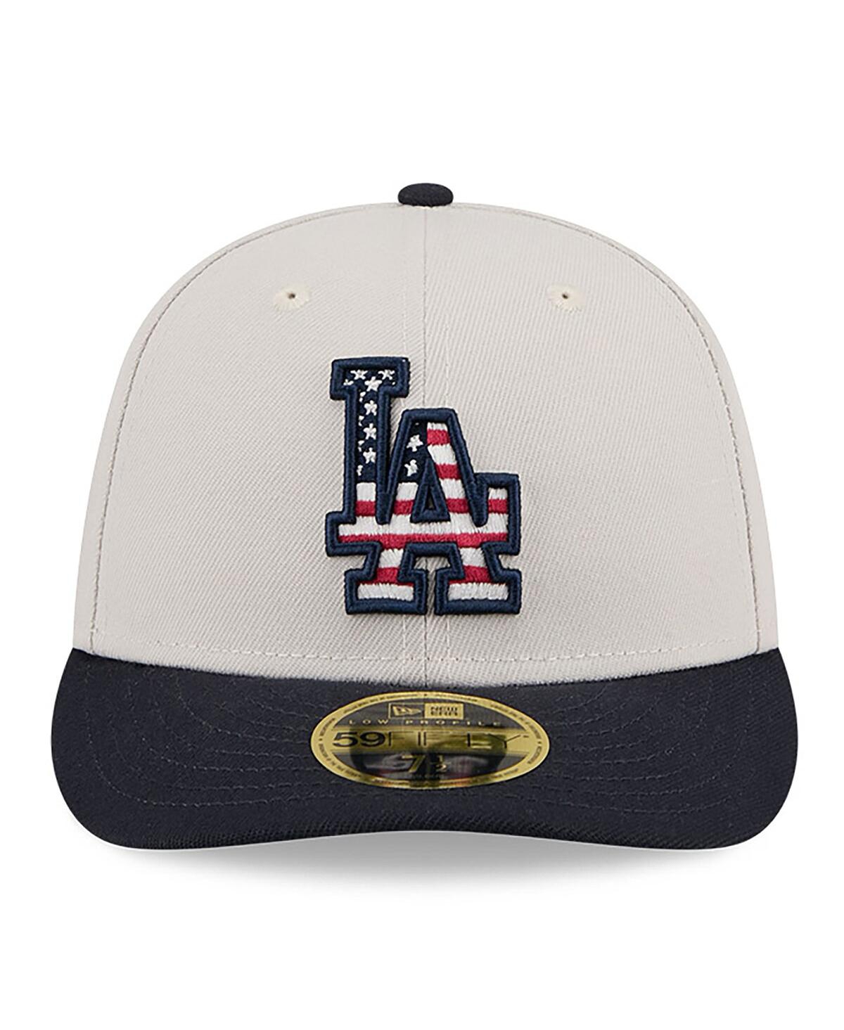 New Era Men's Black Los Angeles Dodgers 2024 Fourth of July Low Profile 59FIFTY Fitted Hat
