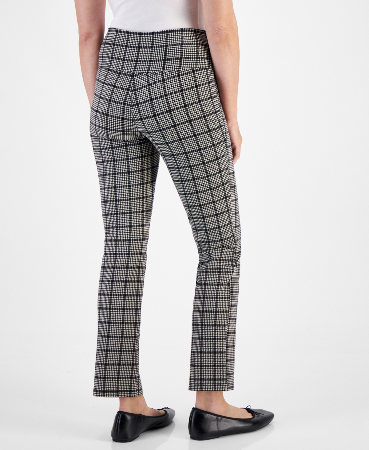 Style & Co Women's Straight-Leg Ponte-Knit Pants, Created for Macy's