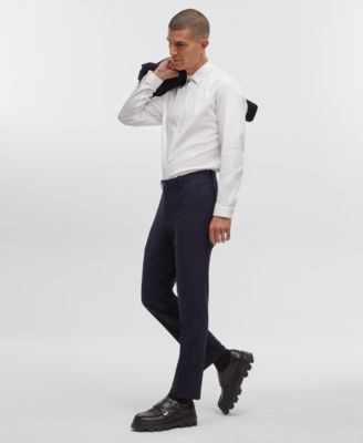 Men's Slim-Fit Suit Pants