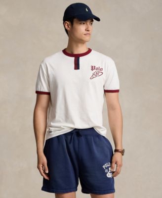 Polo Ralph Lauren - Men's Classic-Fit Logo Slub Jersey T-Shirt