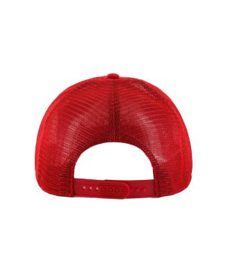 Men's Scarlet San Francisco 49ers Mesh Hitch Trucker Adjustable Hat