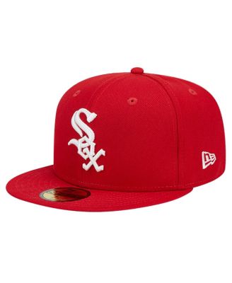 Men's Red Chicago White Sox Logo 59FIFTY Fitted Hat