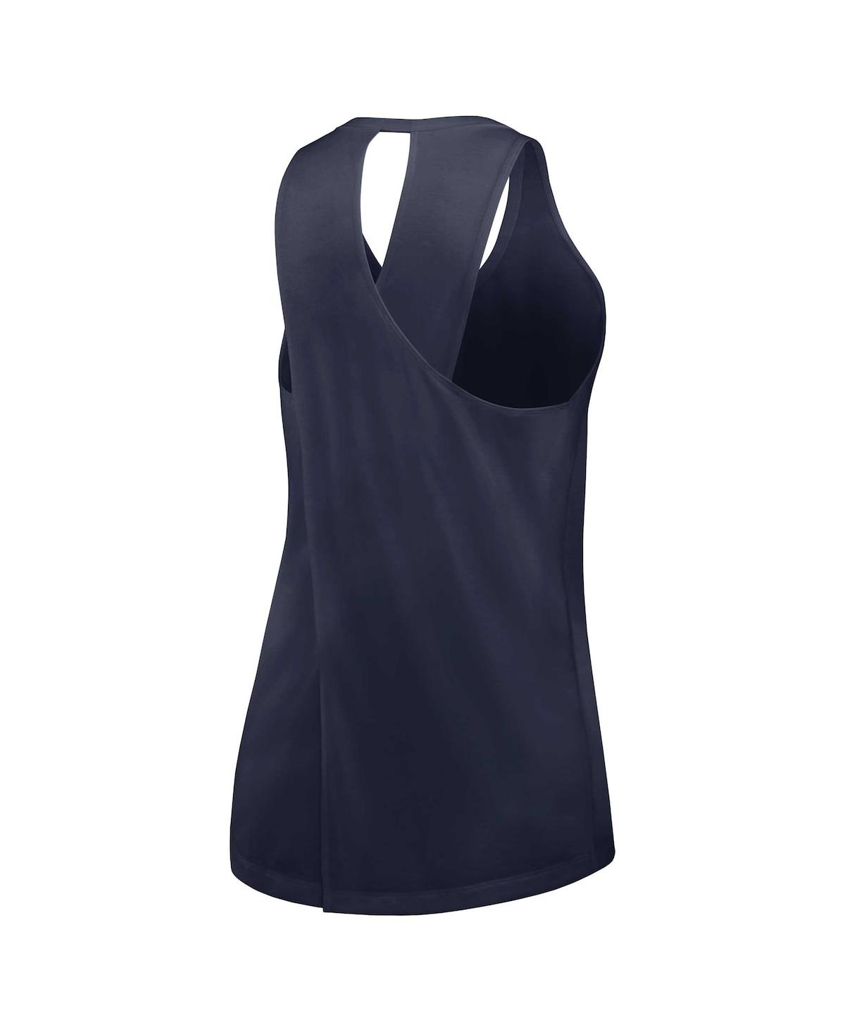 Nike Women's Navy Dallas Cowboys Plus Size Performance Tank Top In Navy