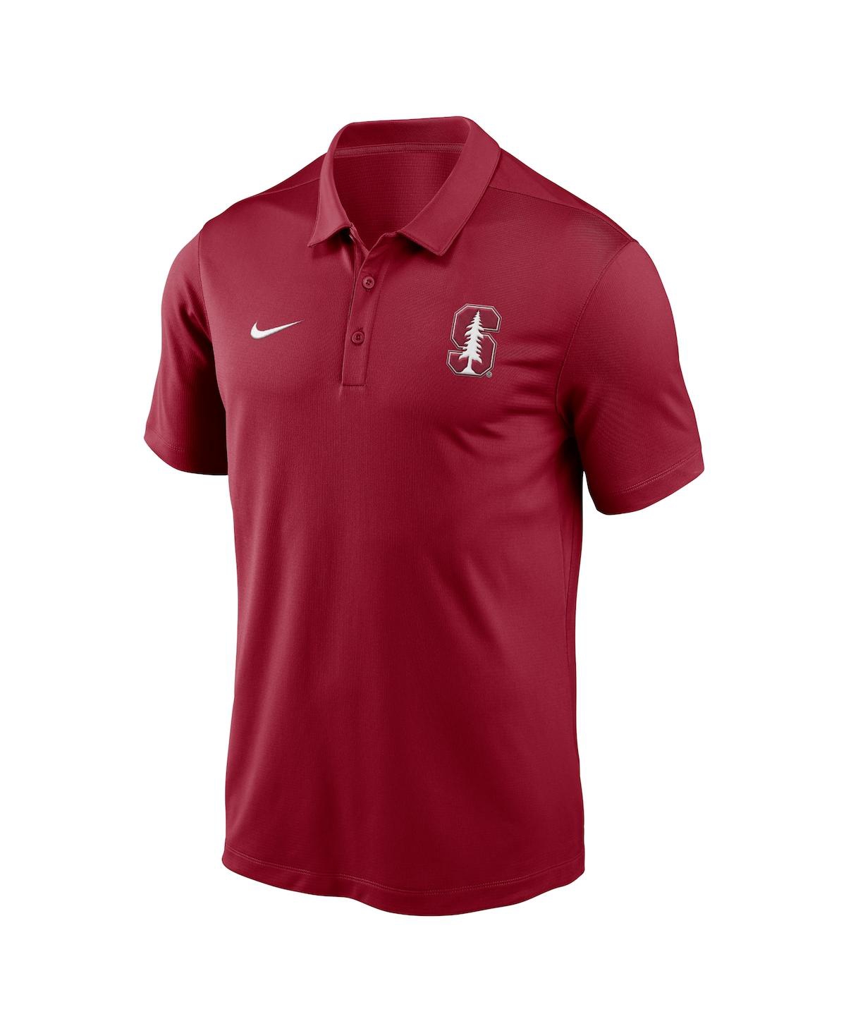 Nike Men's Cardinal Stanford Cardinal Primetime Franchise Performance Polo Shirt In Cardinal