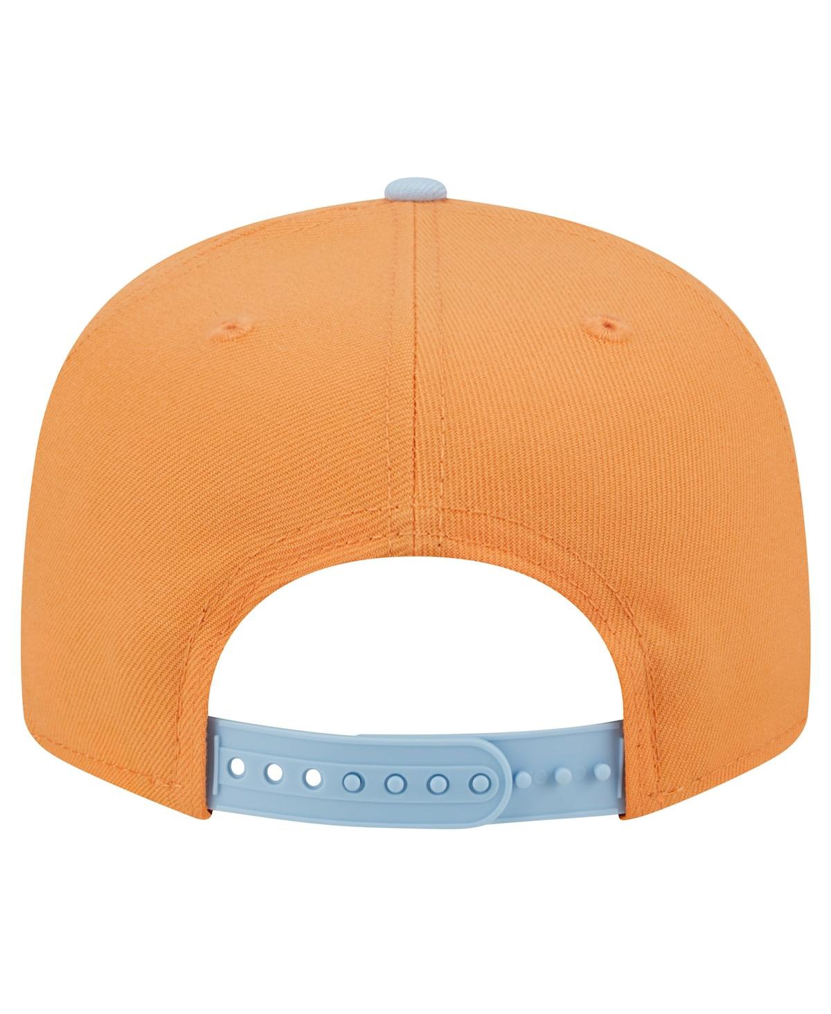New Era Men'sLos Angeles Dodgers Spring Color Two-Tone 9FIFTY Snapback Hat - Orange
