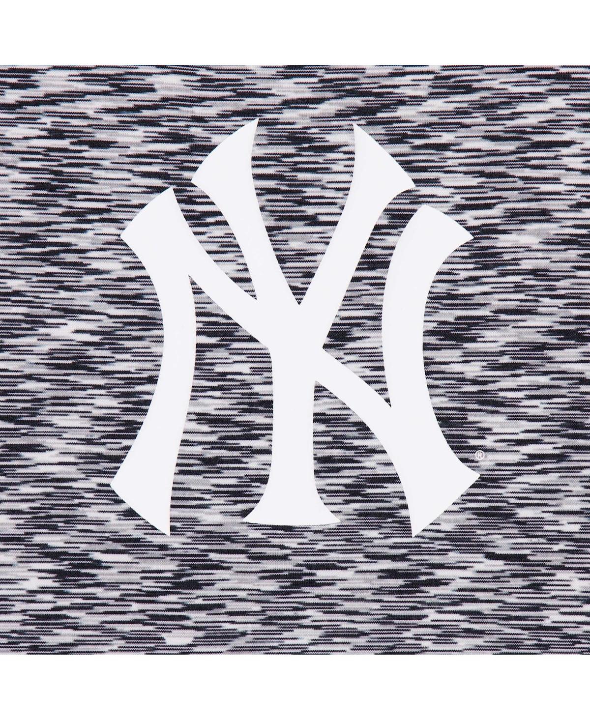 NEW ERA WOMEN'S NAVY NEW YORK YANKEES SPACE DYE KEYHOLE BACK TANK TOP 