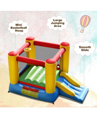 Inflatable Bouncer Kids Slide Bounce House  without Blower
