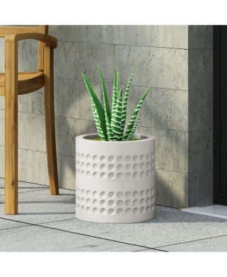 Effortless Outdoor Decor Round Patio Table Accessory