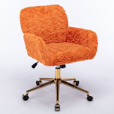 Cozy Artificial Alpaca Wool Recliner with Adjustable Support