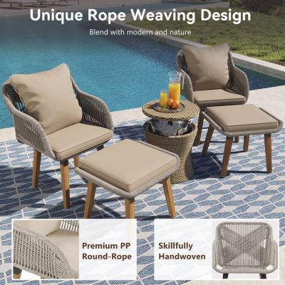 Streamdale Premium Woven Patio Lounge Set Style, Durability, Comfort
