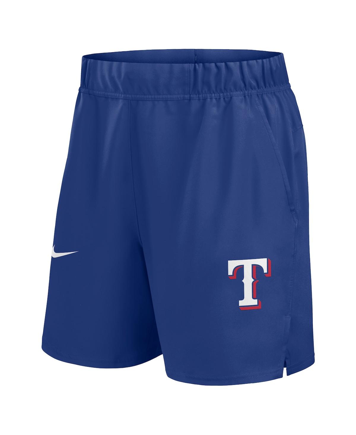 Nike Men'sTexas Rangers Woven Victory Performance Shorts - Royal