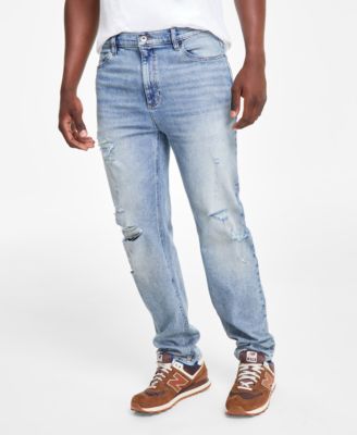 Sun + Stone - Men's Aurora Distressed Jeans