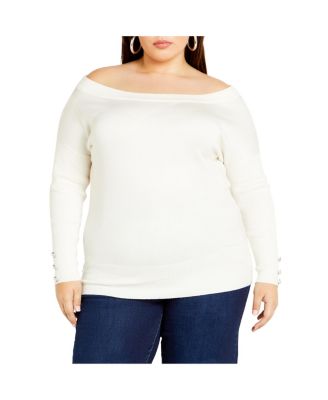 Plus Size Intrigue Sweater