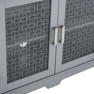 Streamdale Multi-Purpose TV Stand with Ample Storage for 80" TVs