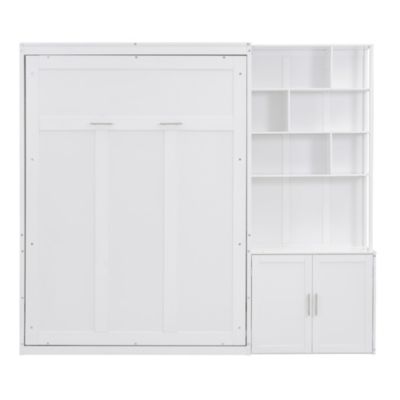 Murphy Bed with Storage and Cabinet