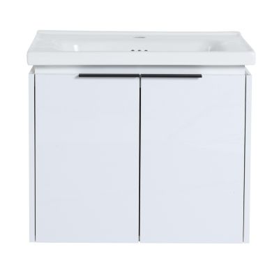 24" Soft Close Vanity with Sink for Small Bathrooms