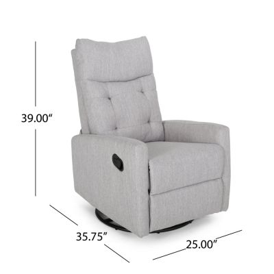 Ultimate Comfort Corner Glide, Swivel, and Recline Push-Back Recliner