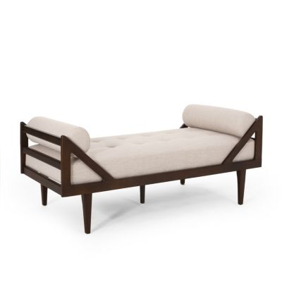 1 Count Fabric Chic and Cozy Chaise Lounge Perfect for Relaxation and Style