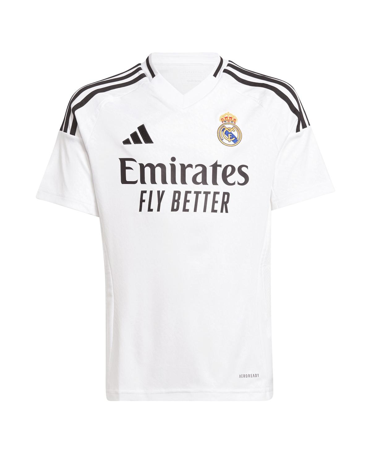 Adidas Big Boys and Girls Real Madrid 2024/25 Replica Jersey