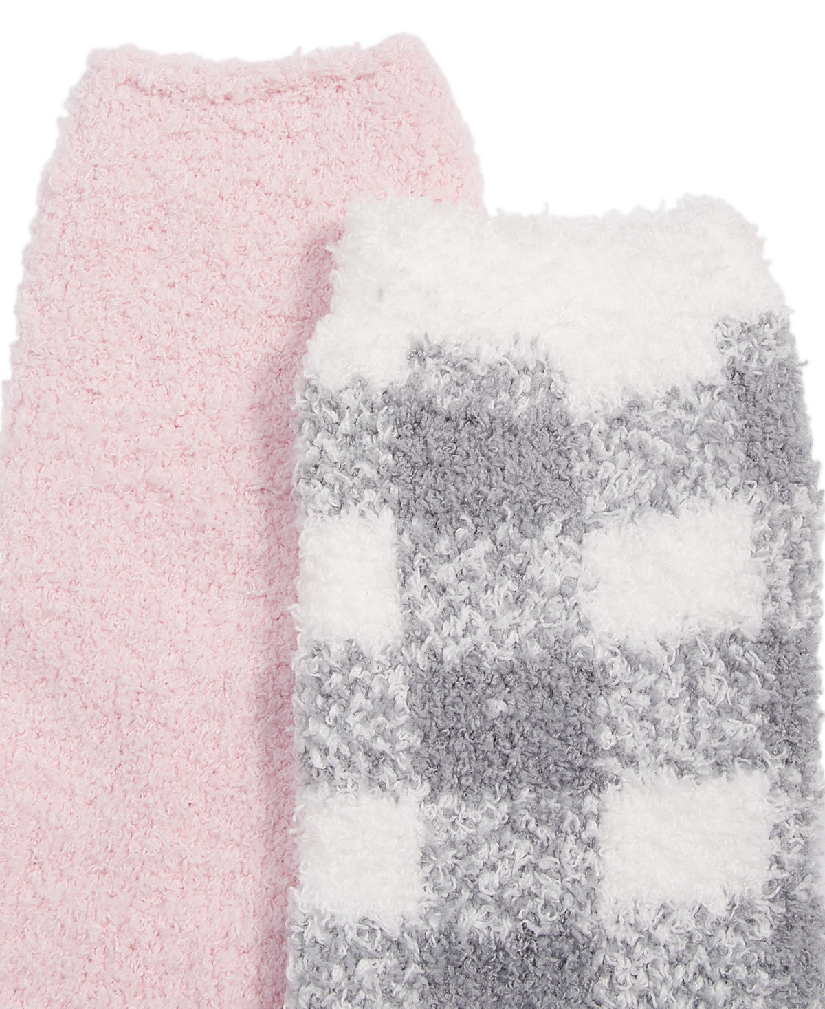 CHARTER CLUB WOMEN'S 2-PK. FUZZY BUTTER SOCKS, CREATED FOR MACY'S 