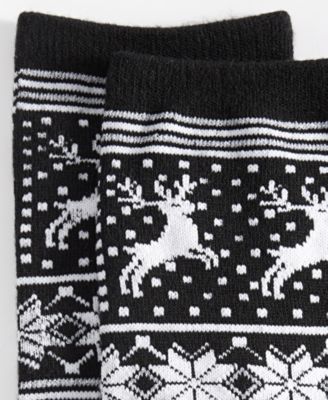 Women's Holiday Crew Socks, Created for Macy's