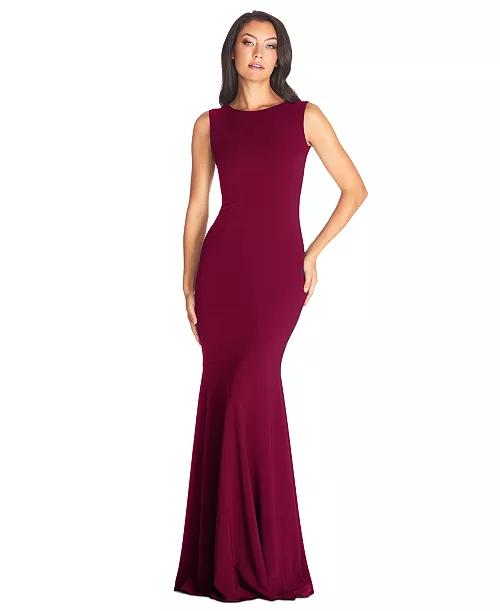 women's leighton v-back gown