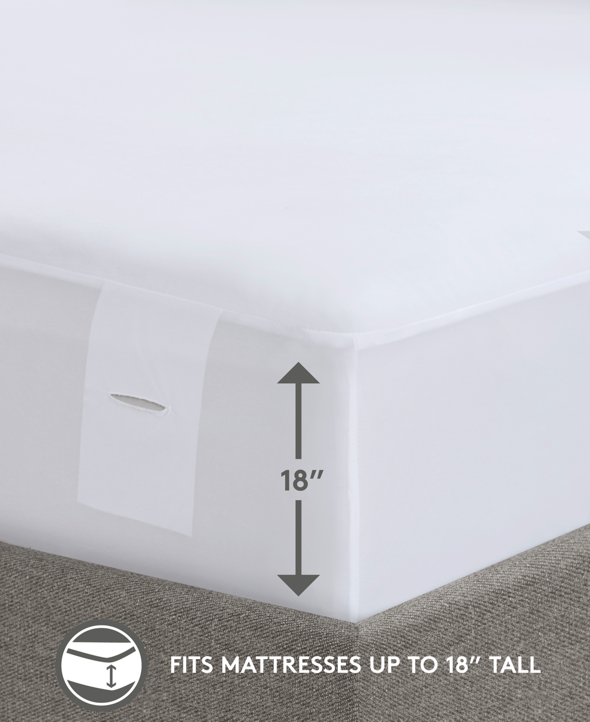 Premier Comfort Waterproof Heated Mattress Pad, California King In White