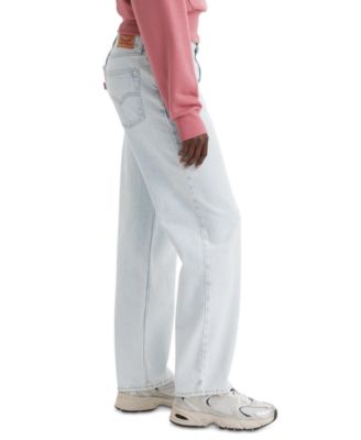 Women's Mid Rise Cotton 94 Baggy Jeans