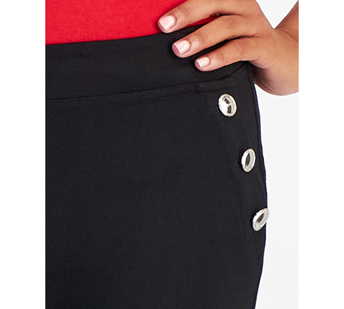 Nautica Jeans Women's Straight Pull-On Sailor Pants