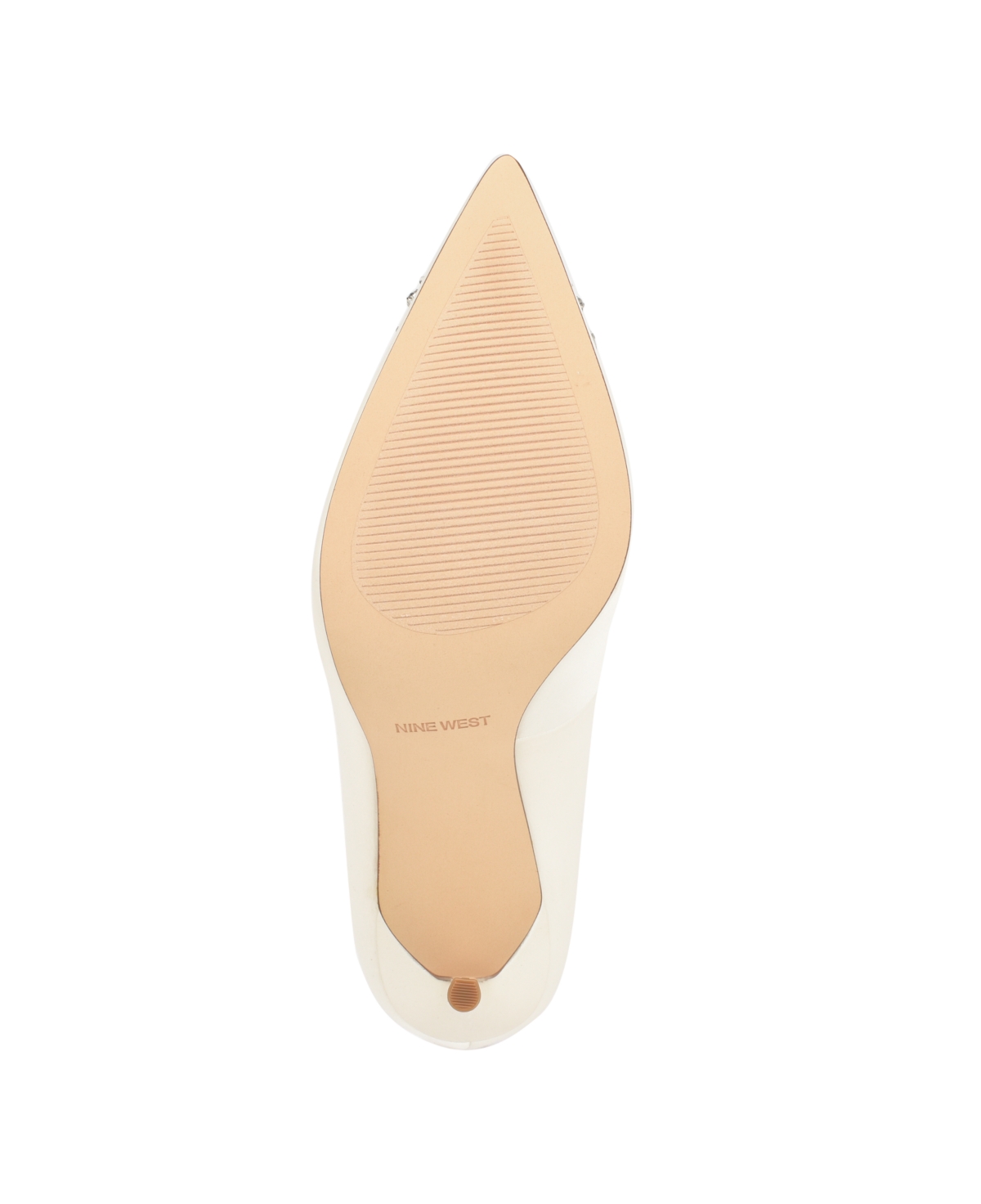 Nine West Women's Fana Bridal Pointy Toe Embellished Dress Pumps