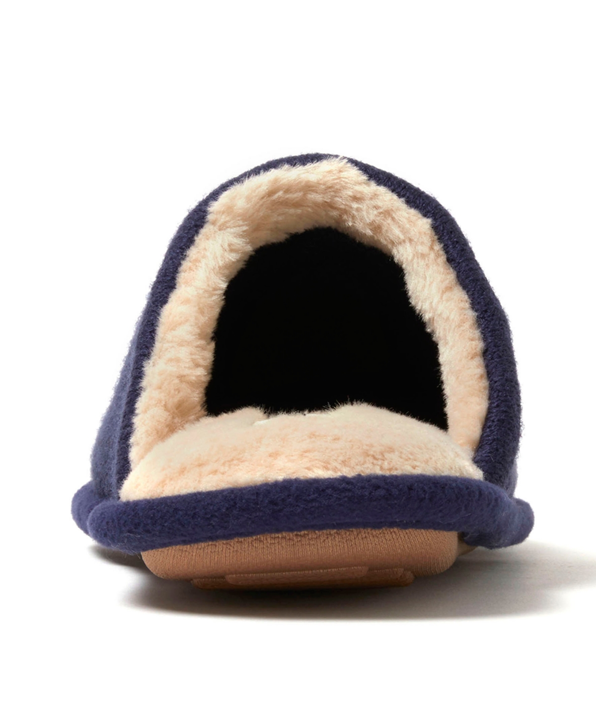 Dearfoams Novelty Knit Scuff with Eyemask Slipper