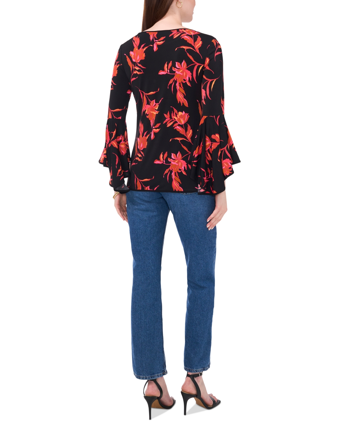 Sam & Jess Women's Bell-Sleeve Top