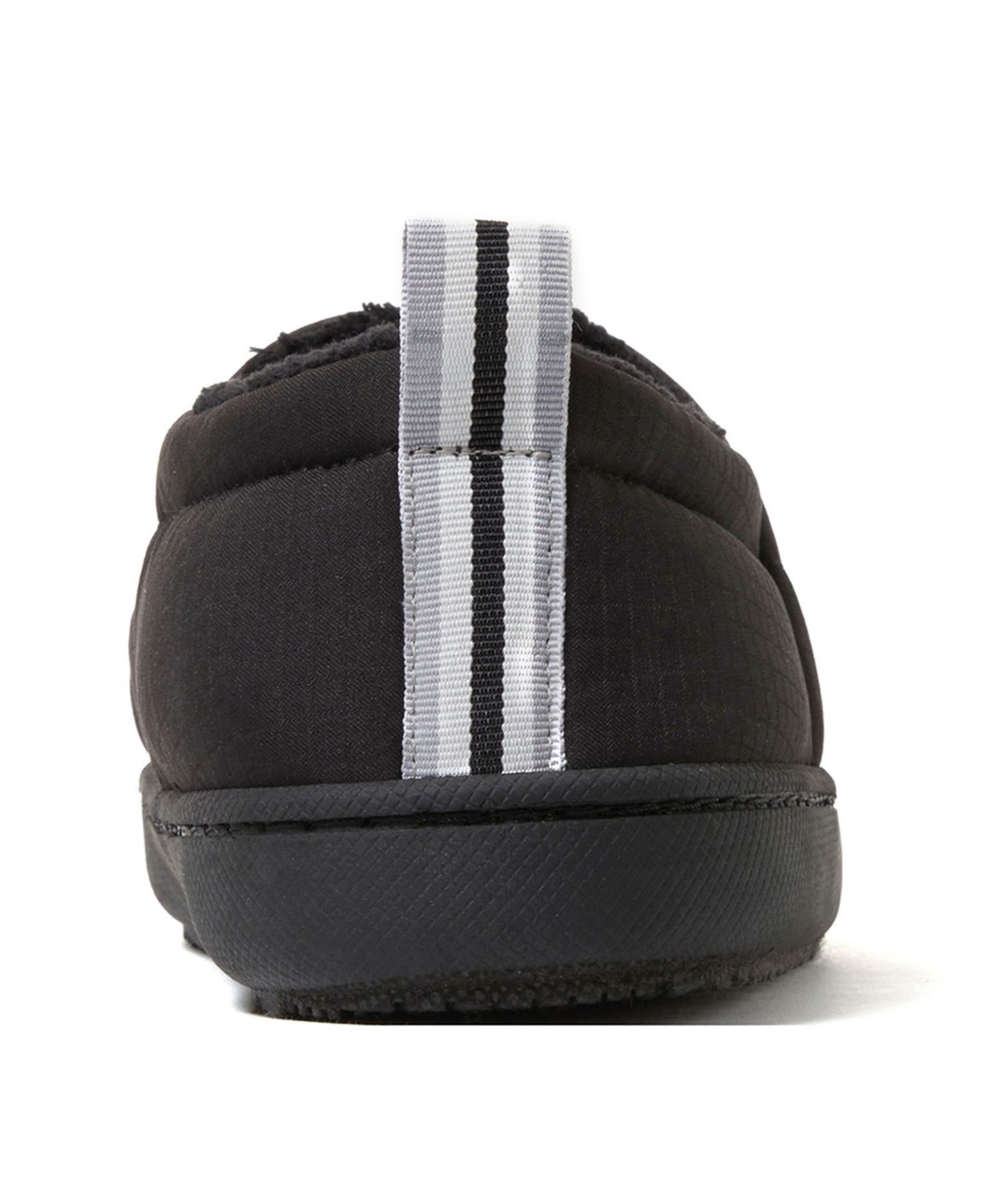 Женские тапочки Dearfoams Fern Ripstop Closed Back House Slipper, цвет: Чёрный — фото 11