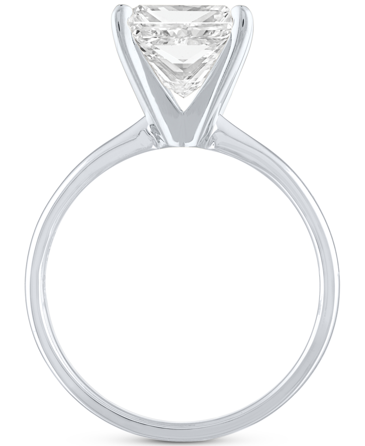 GIA CERTIFIED DIAMONDS GIA CERTIFIED DIAMOND PRINCESS SOLITAIRE ENGAGEMENT RING (2 CT. T.W.) IN 14K WHITE GOLD 