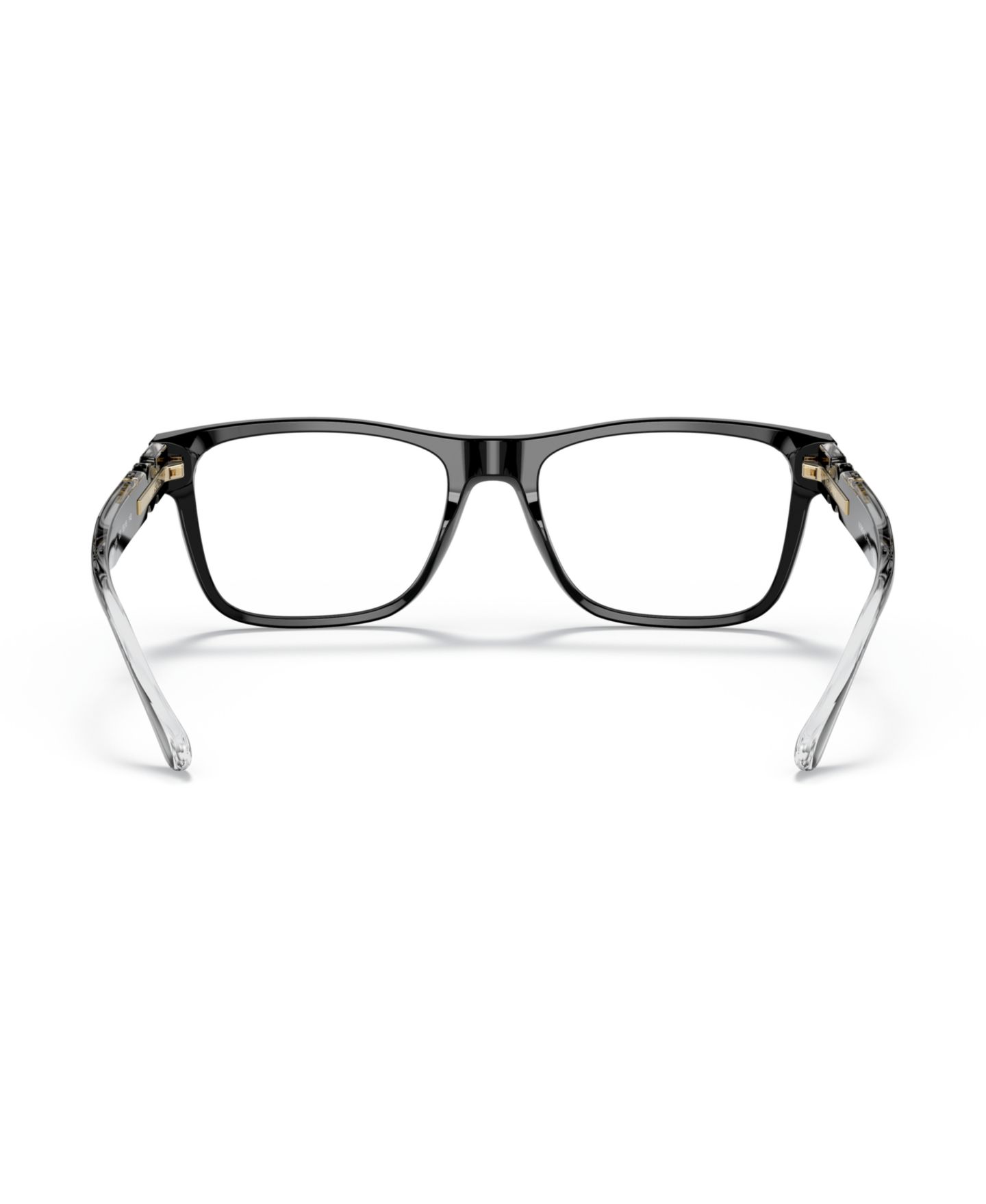 Мужские очки Versace Man Rectangle Plastic VE3303 Eyeglasses, цвет: Прозрачный серый, вариант 2 — фото 8