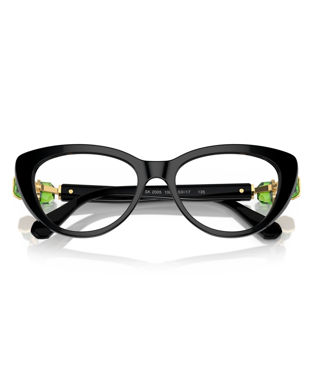 Swarovski Women's Eyeglasses, Sk2005 In Black