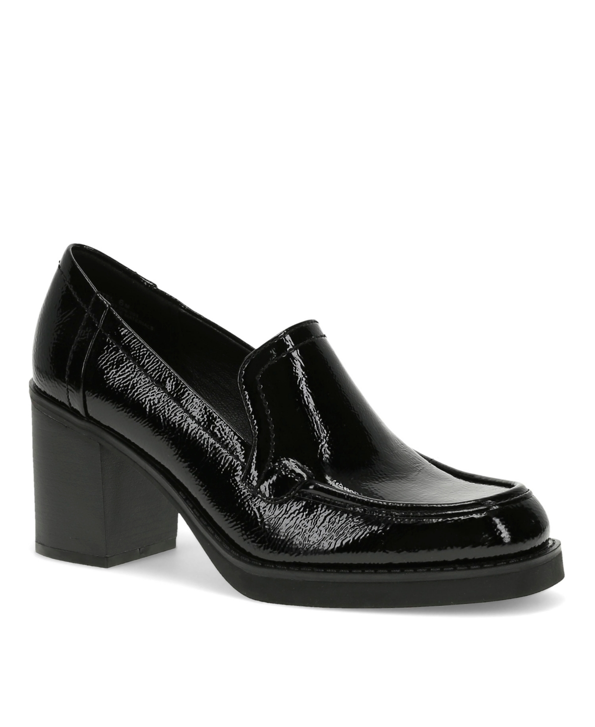 Women's Gretel Block Heel Loafer - Black Multi