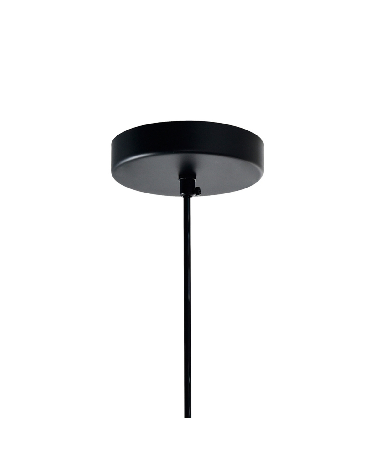 Shop Cwi Lighting Glass 1 Light Down Mini Pendant In Black