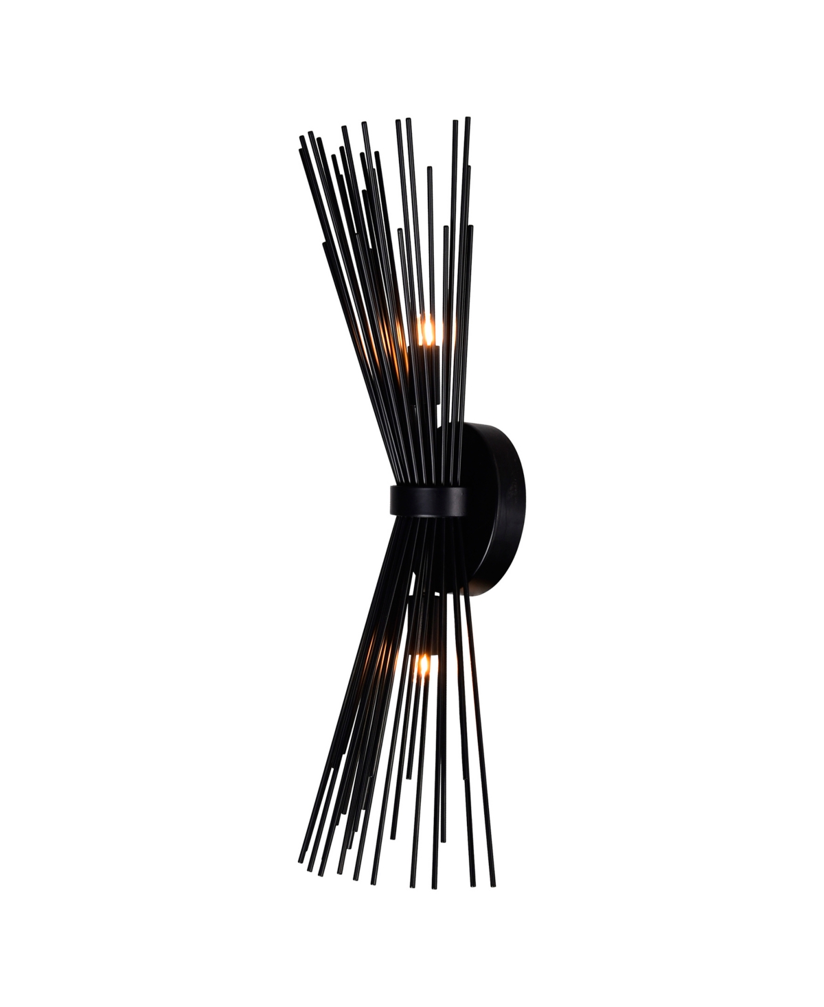 Shop Cwi Lighting Savannah 2 Light Wall Sconce In Black