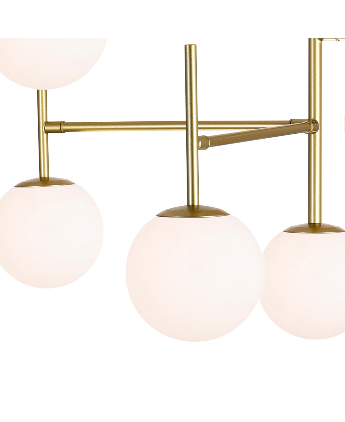 Shop Cwi Lighting Tourch 7 Light Chandelier In Medallion Gold